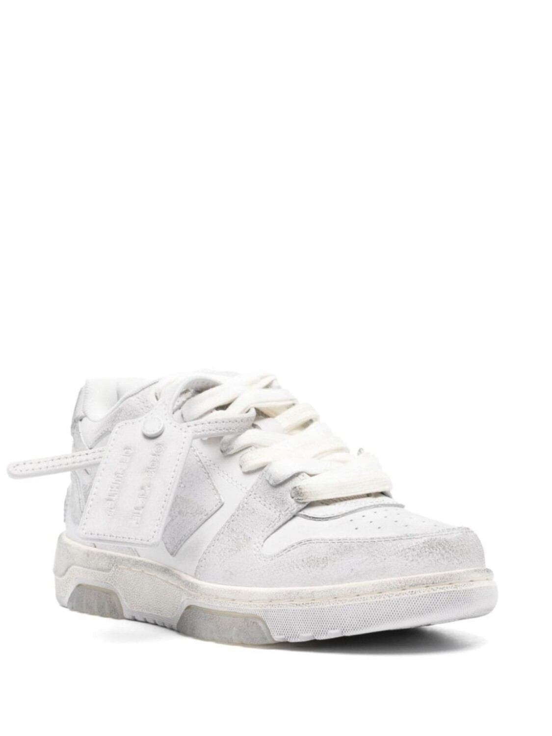Off-White oUT OF OFFICE ВИНТАЖНАЯ КОЖА БЕЛАЯ БЕЛАЯ, белый — фото 3