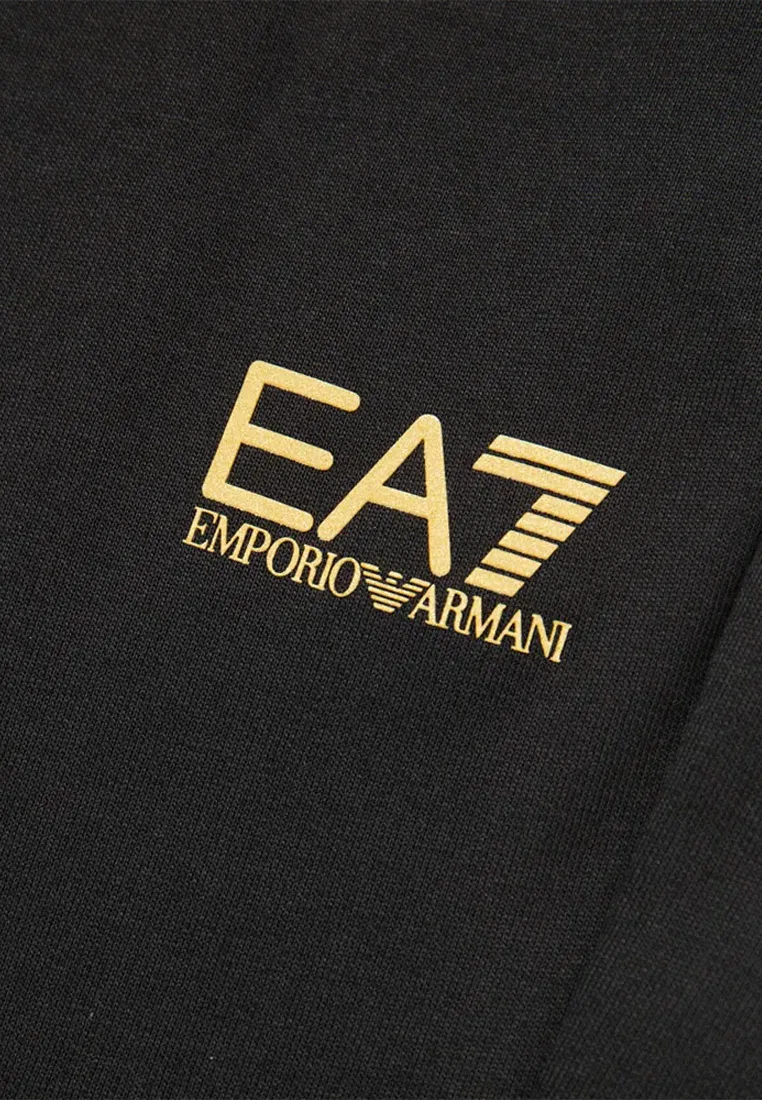 Тренировочные брюки мужские, черные, EA7, модель 8NPP66 PJVRZ Emporio Armani — фото 4