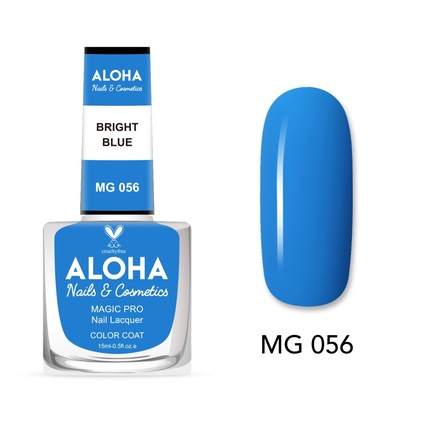 

Лак для ногтей Magic Pro 15 мл - Ярко-синий Aloha Nails & Cosmetics