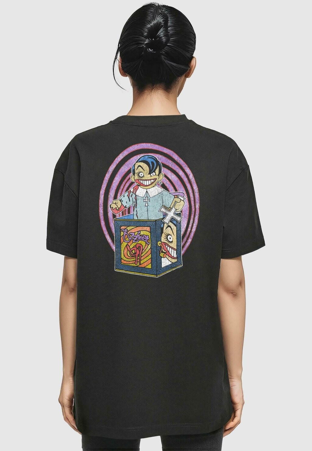 

Футболка с принтом OZZY OSBOURNE OZZFEST BOYFRIEND TEE Merchcode, черный