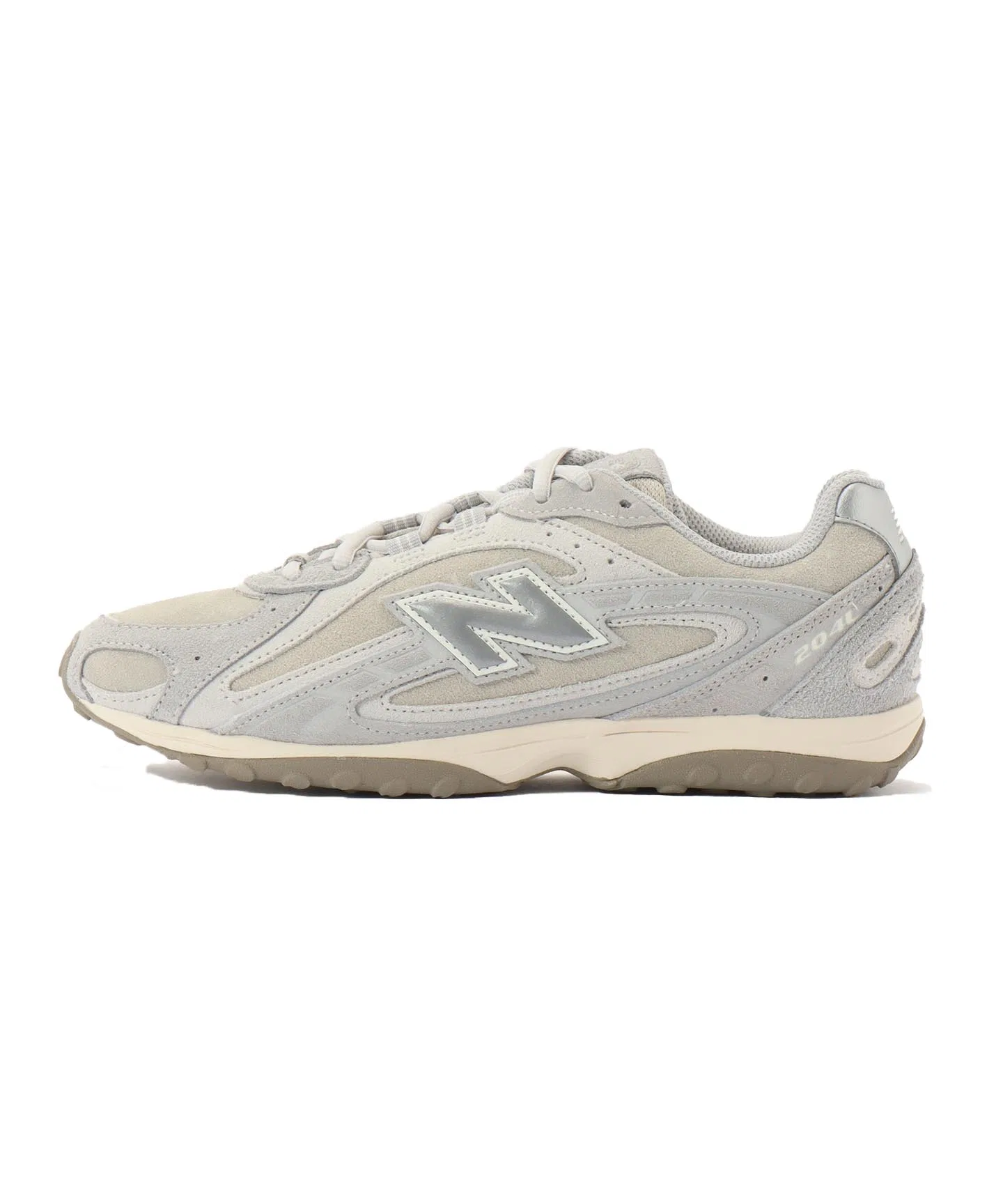 Унисекс кроссовки из натуральной кожи New Balance U204L серые