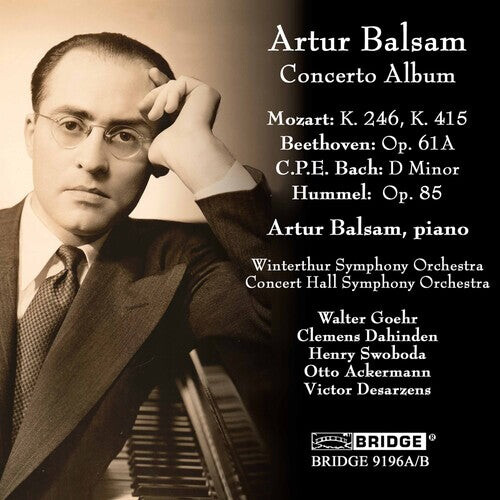 

CD диск Mozart / Beethoven / Bach / Balsam: Concerto Album