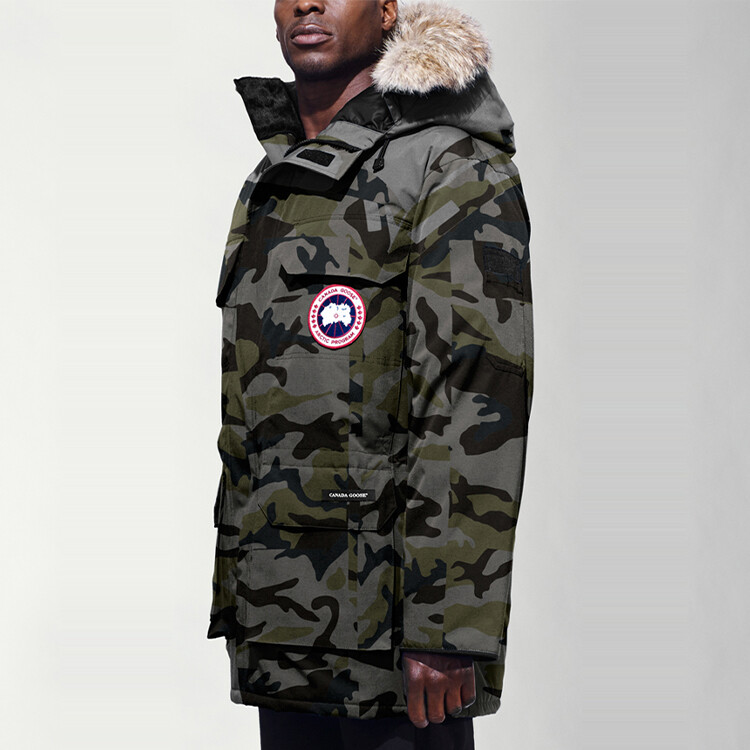 Мужская парка Expedition Series серого цвета, камуфляж Canada Goose, цвет Gray Camouflage — фото 4
