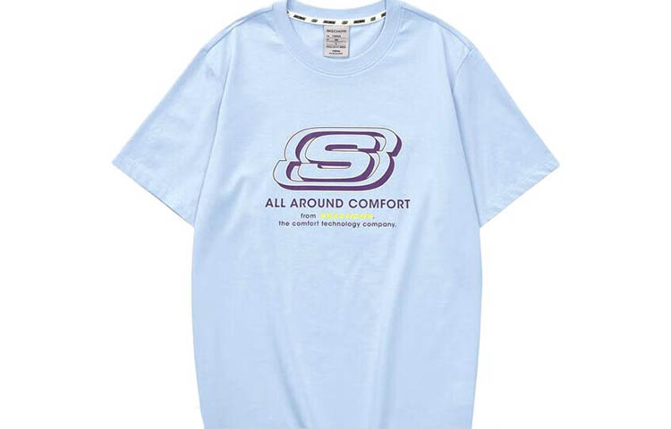 

Яркая футболка унисекс Cerulean Sky Skechers