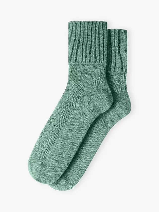 

Носки Brora Cashmere Blend, цвет thyme
