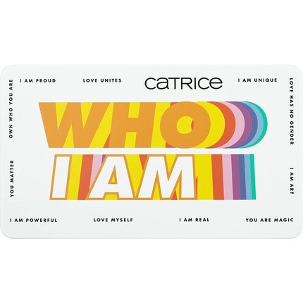Палитра теней для век и лица Who I Am, 14 цветов, мерцающий веганский, Catrice — фото 2