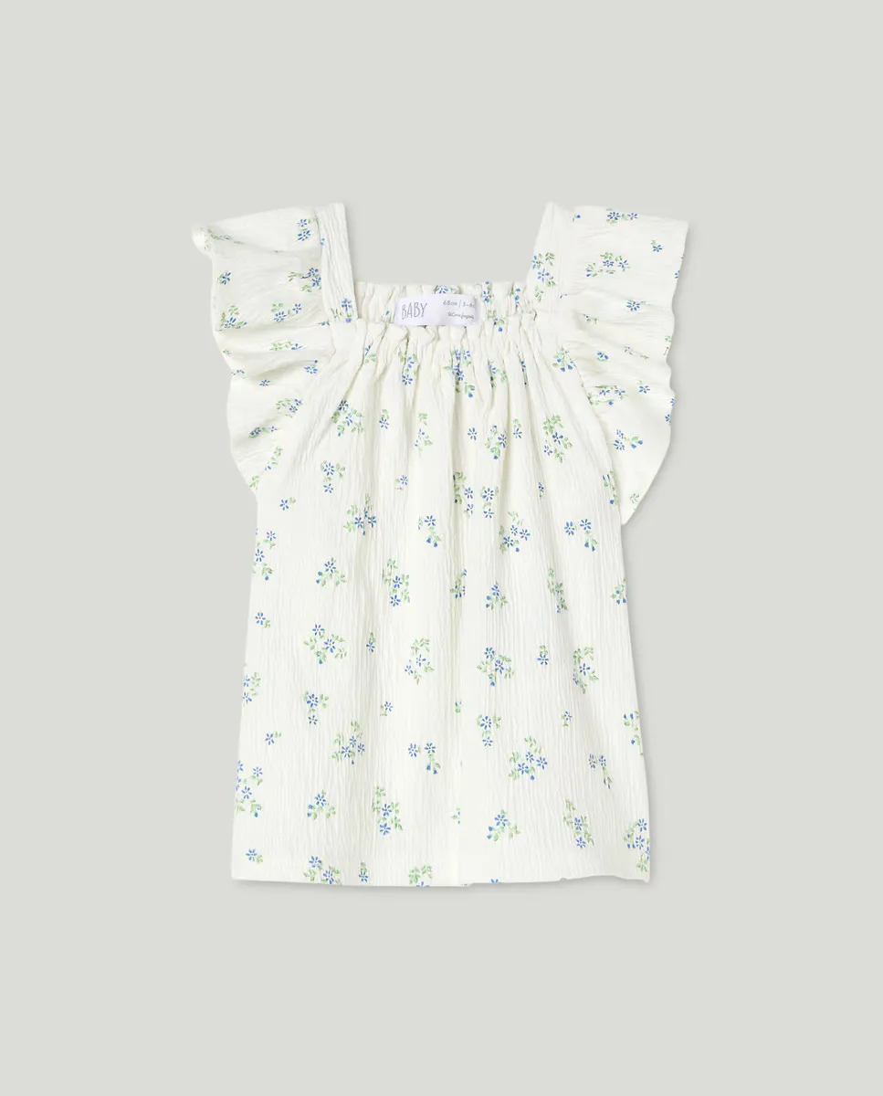 

Платье без рукавов для девочки Baby El Corte Inglés, белый