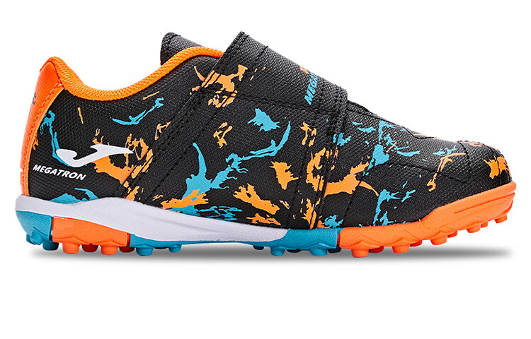 Детские футбольные бутсы Kids Low-top Orange/Black Joma, цвет Orange — фото 2