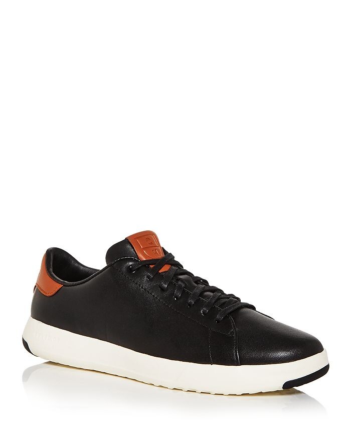 

Мужские кожаные кроссовки на шнуровке Cole Haan GrandPro, черный