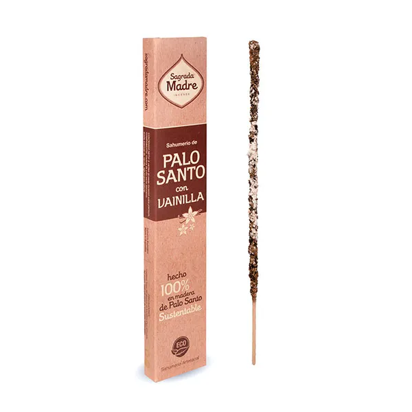 

Ароматические палочки Sahumerio De Palo Santo Sagrada Madre, цвет vainilla