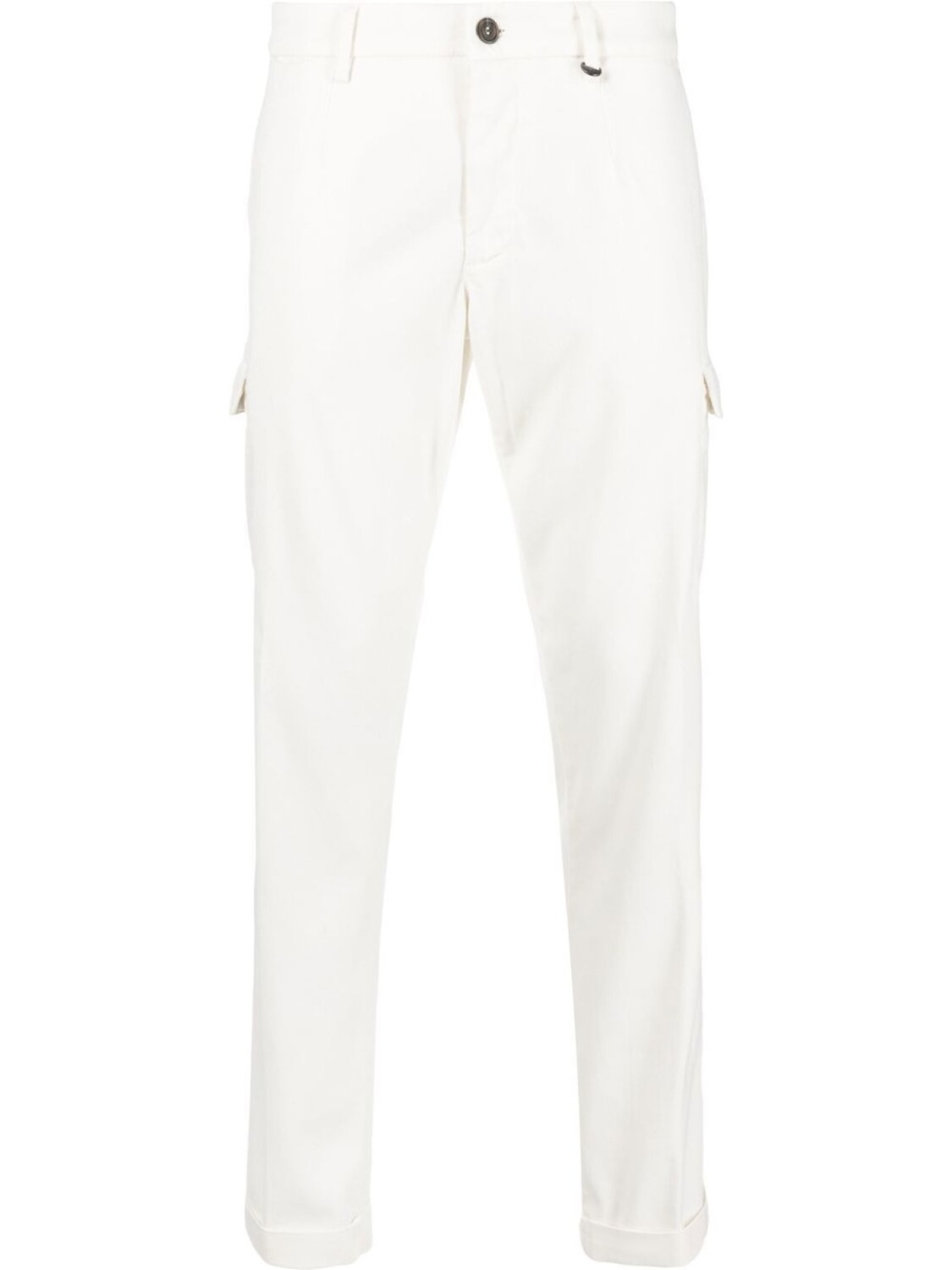 

Прямые брюки карго Canali, белый