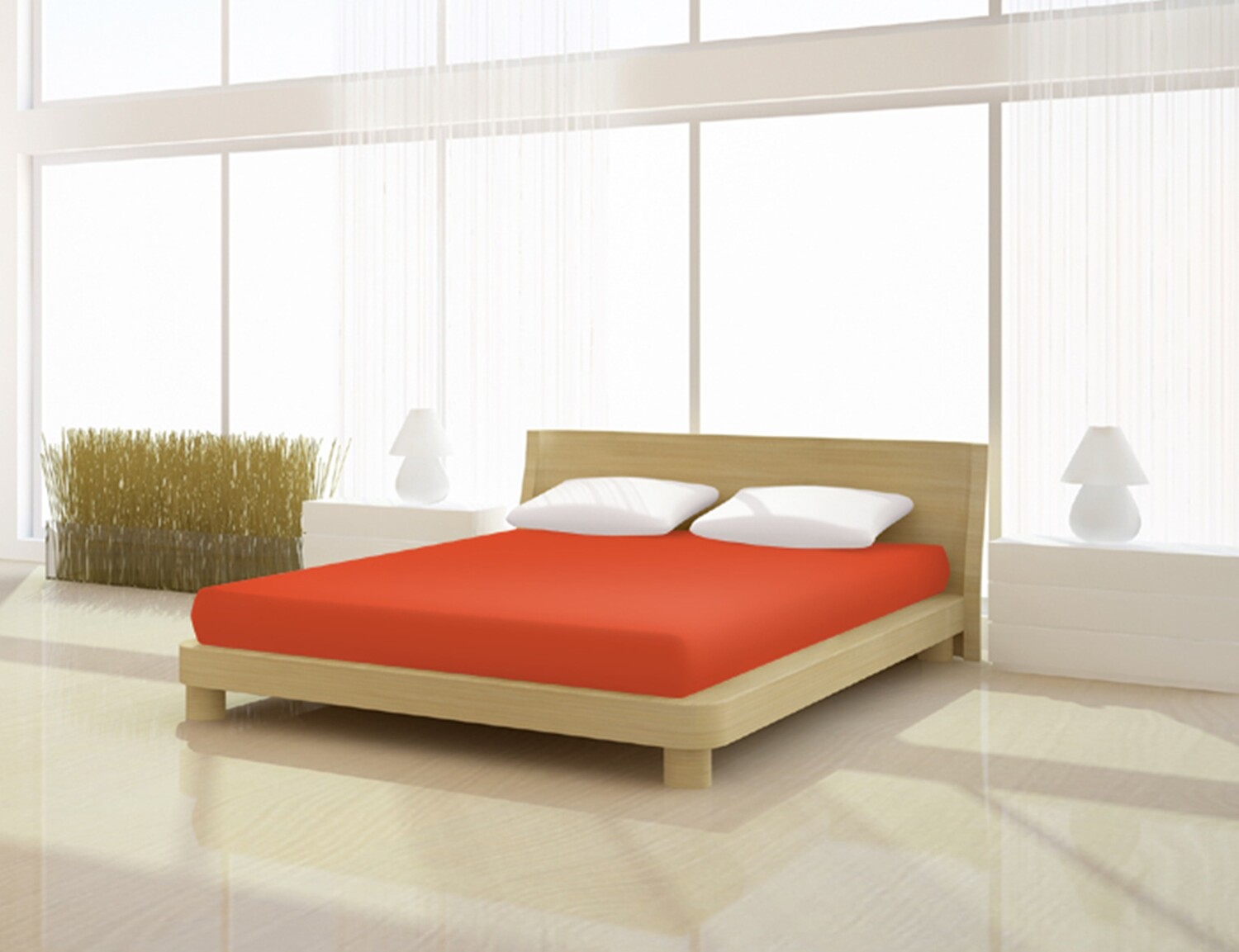 

Простыня Mr.Sandman Fein Jersey de luxe 180 200 x 200 см, цвет kamin