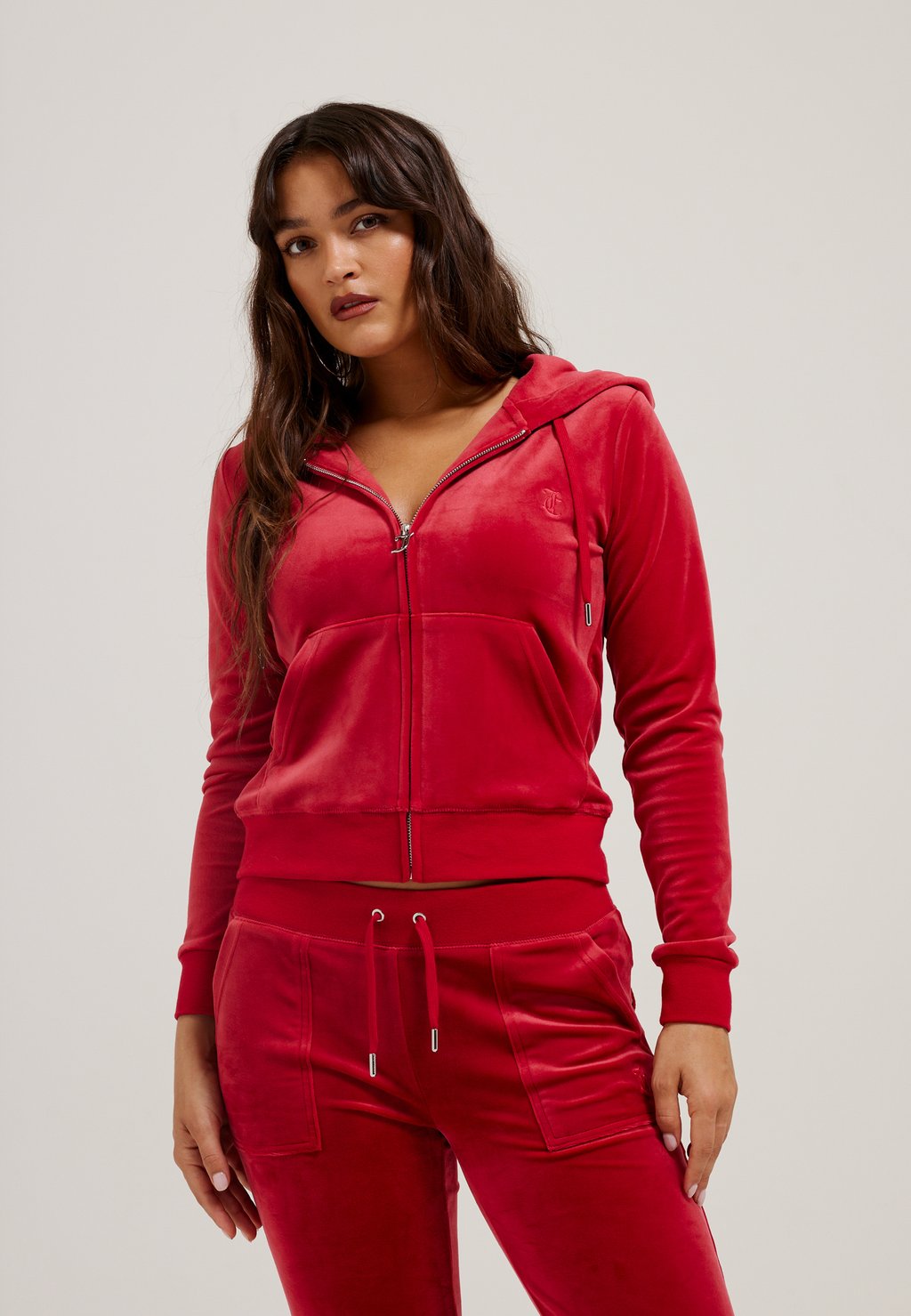 

Толстовка на молнии ROBERTSON Juicy Couture, красный