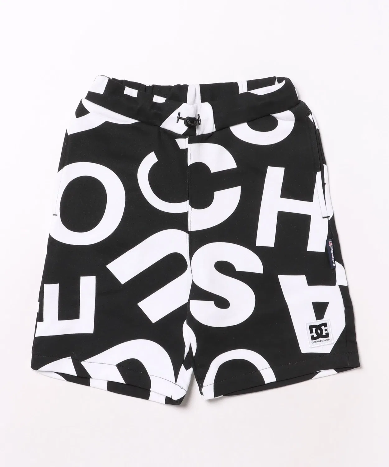 Шорты повседневные с принтом DC Shoes, 24 KD ALLOVER SHORT, чёрные