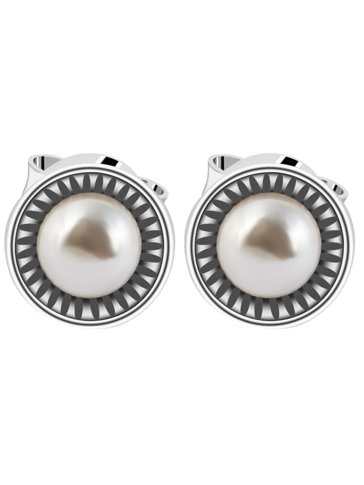 

Adeliás Женские серьги - серьги-гвоздики из серебра 925 пробы с жемчужиной в серебряной оправе