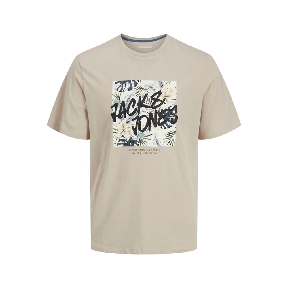 

Футболка с коротким рукавом Jack & Jones Hawaii Shape, бежевый