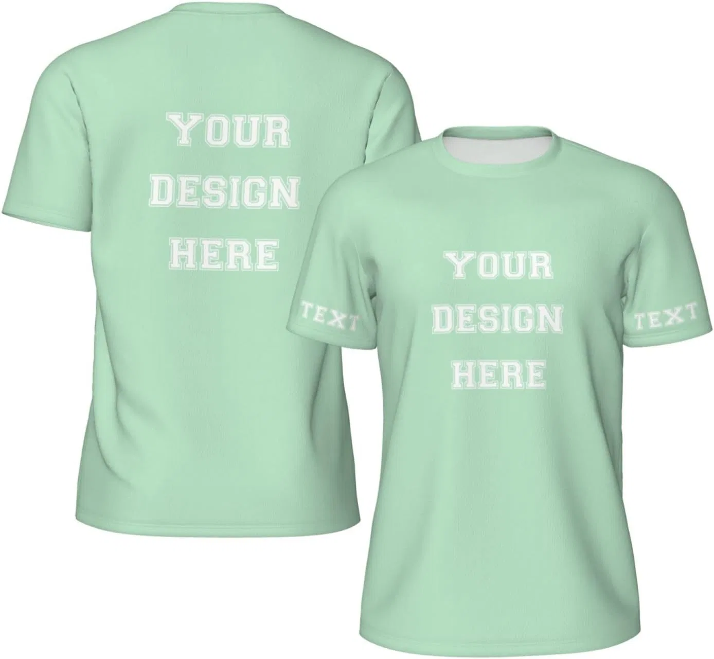 Футболка с фотопечатью, Polyester, Green
