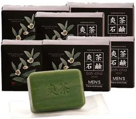 Мыло Soocha Soap, очищающее, From S, 6 шт. по 100 г, огурец