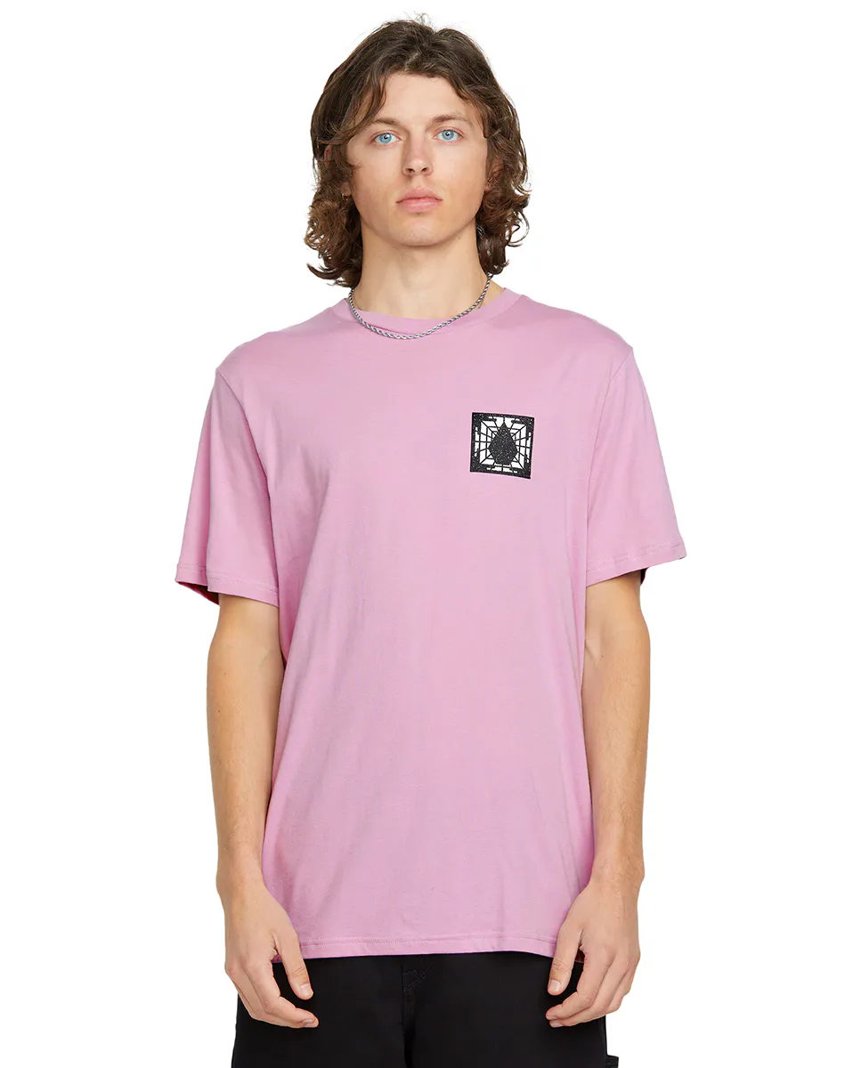 

Мужская футболка с короткими рукавами и круглым вырезом Volcom, многоцветный