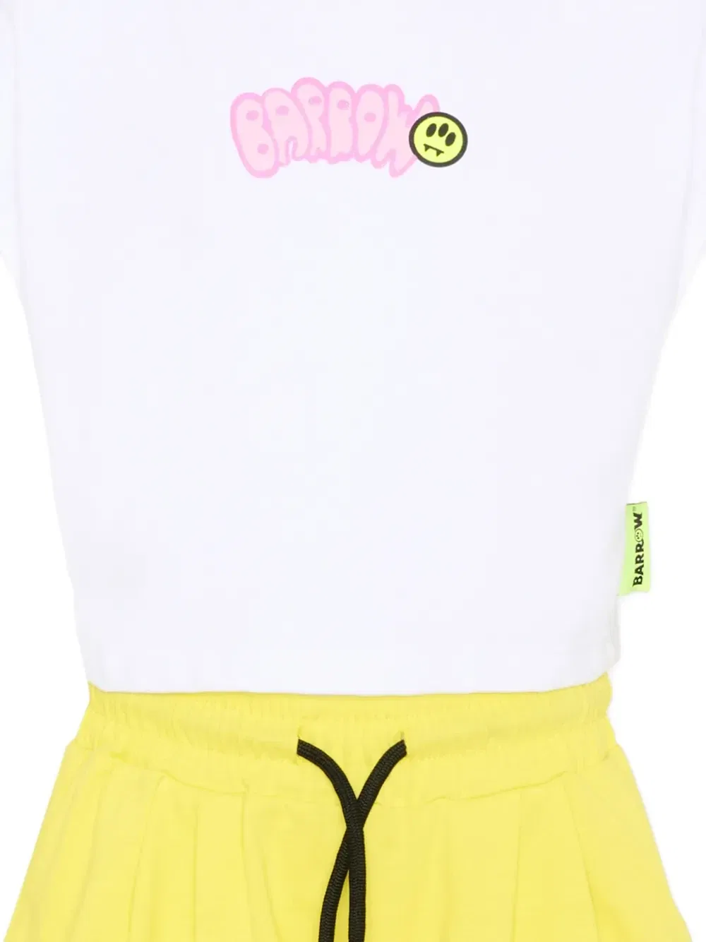 Спортивный костюм с кулиской Barrow Kids, белый — фото 3