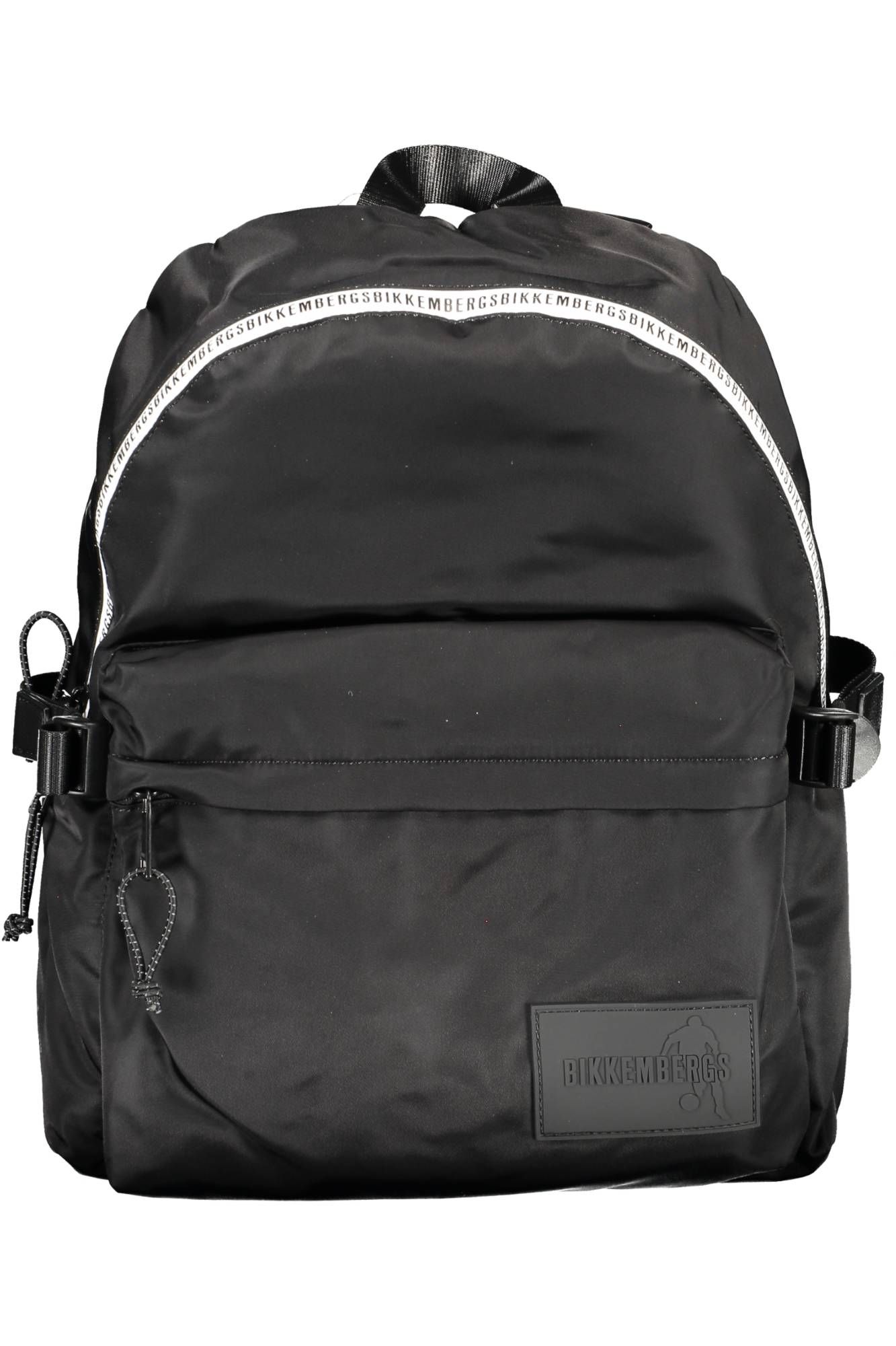 

Черный нейлоновый мужской рюкзак Bikkembergs