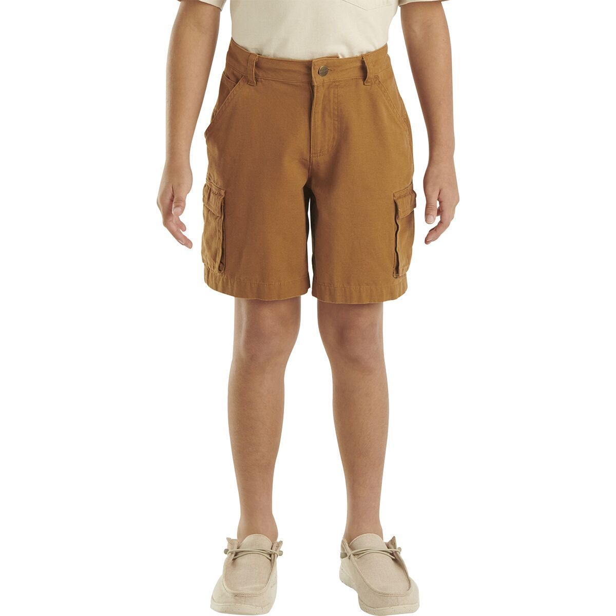 

Хлопковые рабочие шорты карго - для мальчиков Carhartt, коричневый
