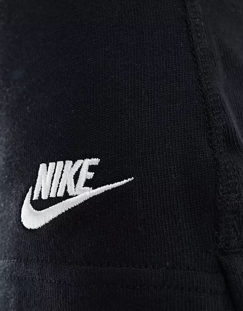 Черные шорты Nike Club — фото 3