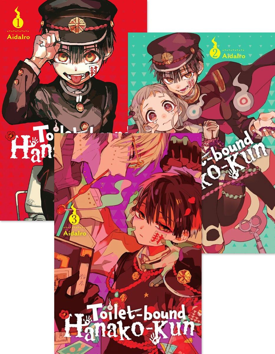 

Манга Toilet-bound Hanako-kun Manga (1-3) Bundle