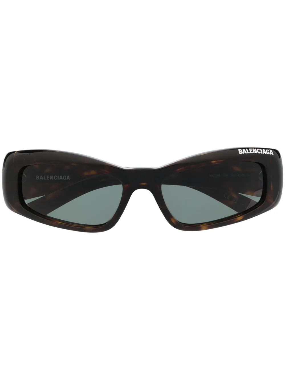 

Солнцезащитные очки с логотипом Balenciaga Eyewear, коричневый