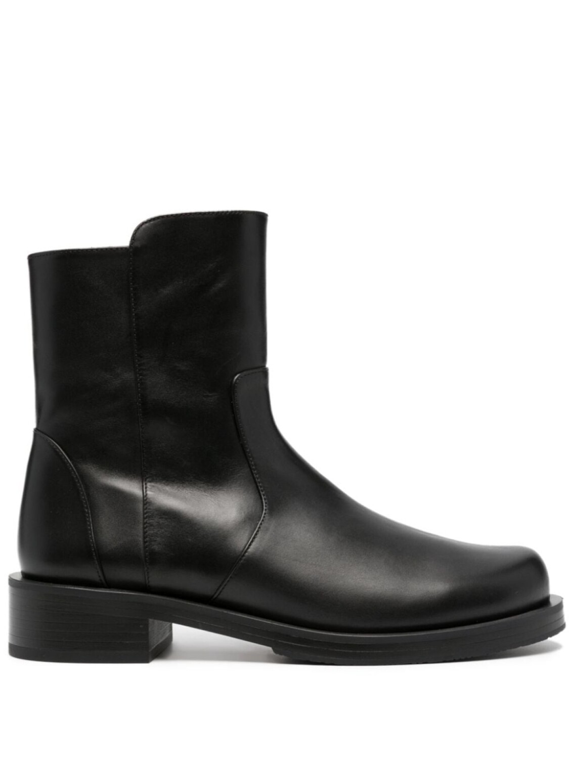 

Stuart Weitzman ботинки с квадратным носком, черный