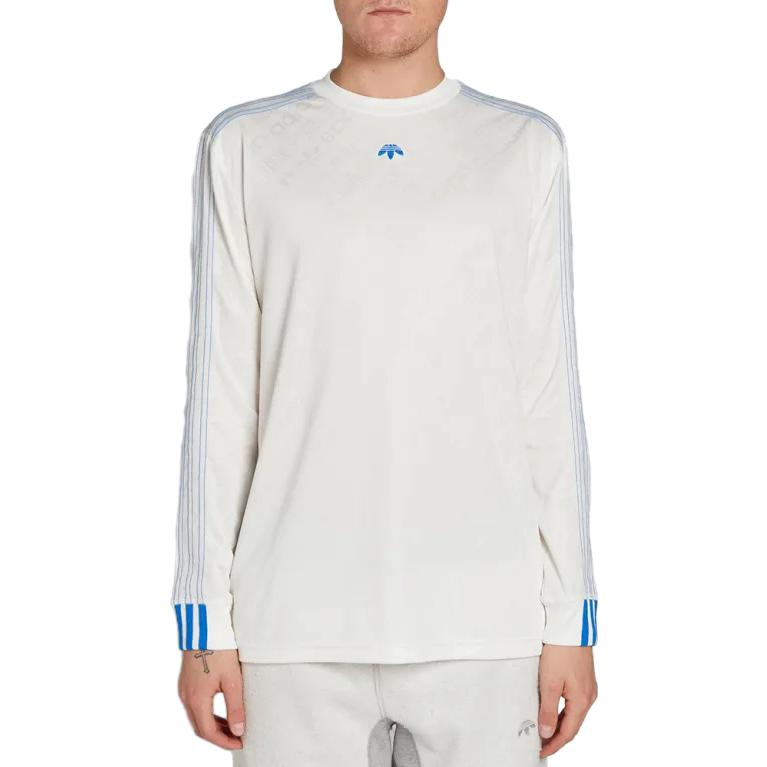 Футболка с длинным рукавом Adidas originals x Alexander Wang, цвет 'Core White' — фото 3