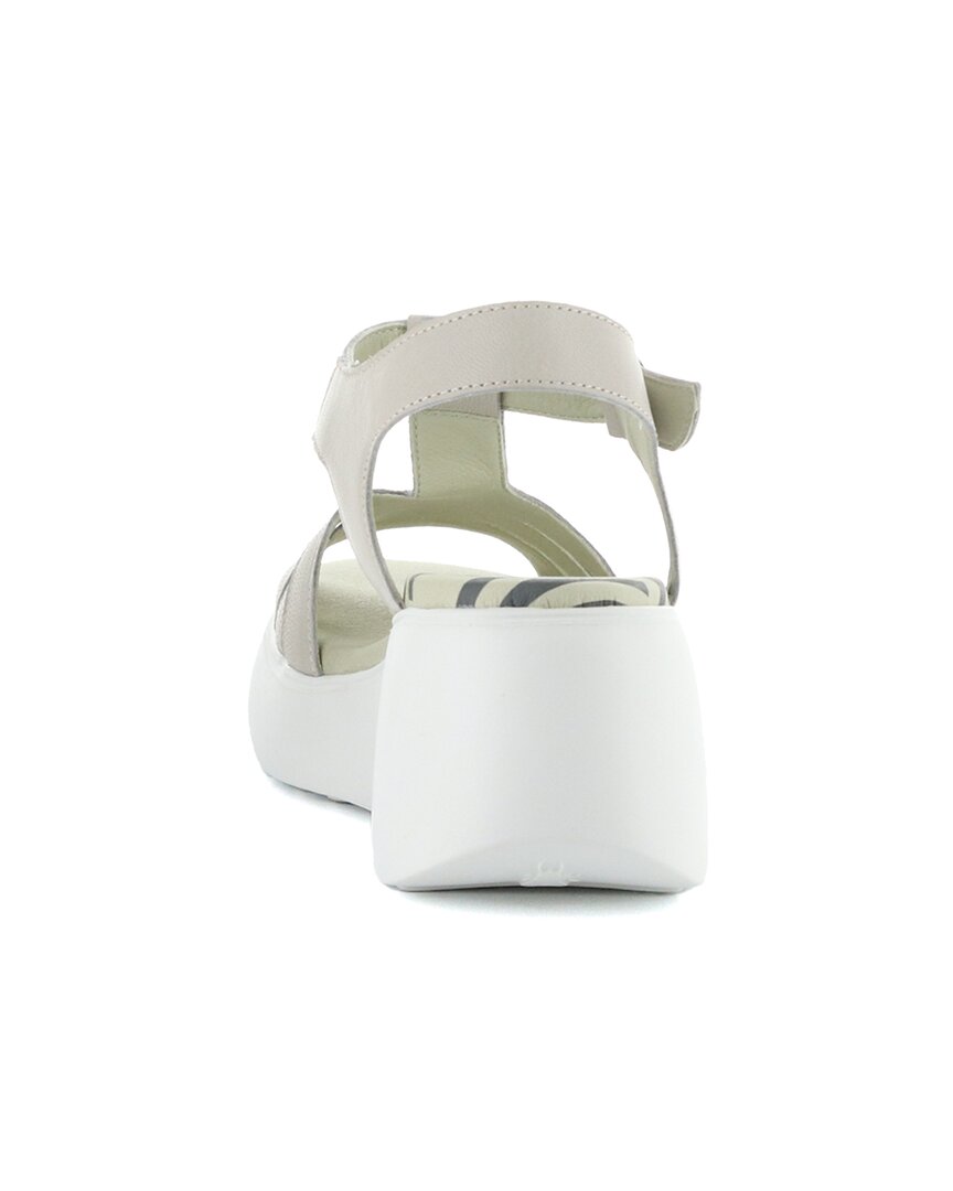 FLY London Duma Leather Sandal, синий — фото 3