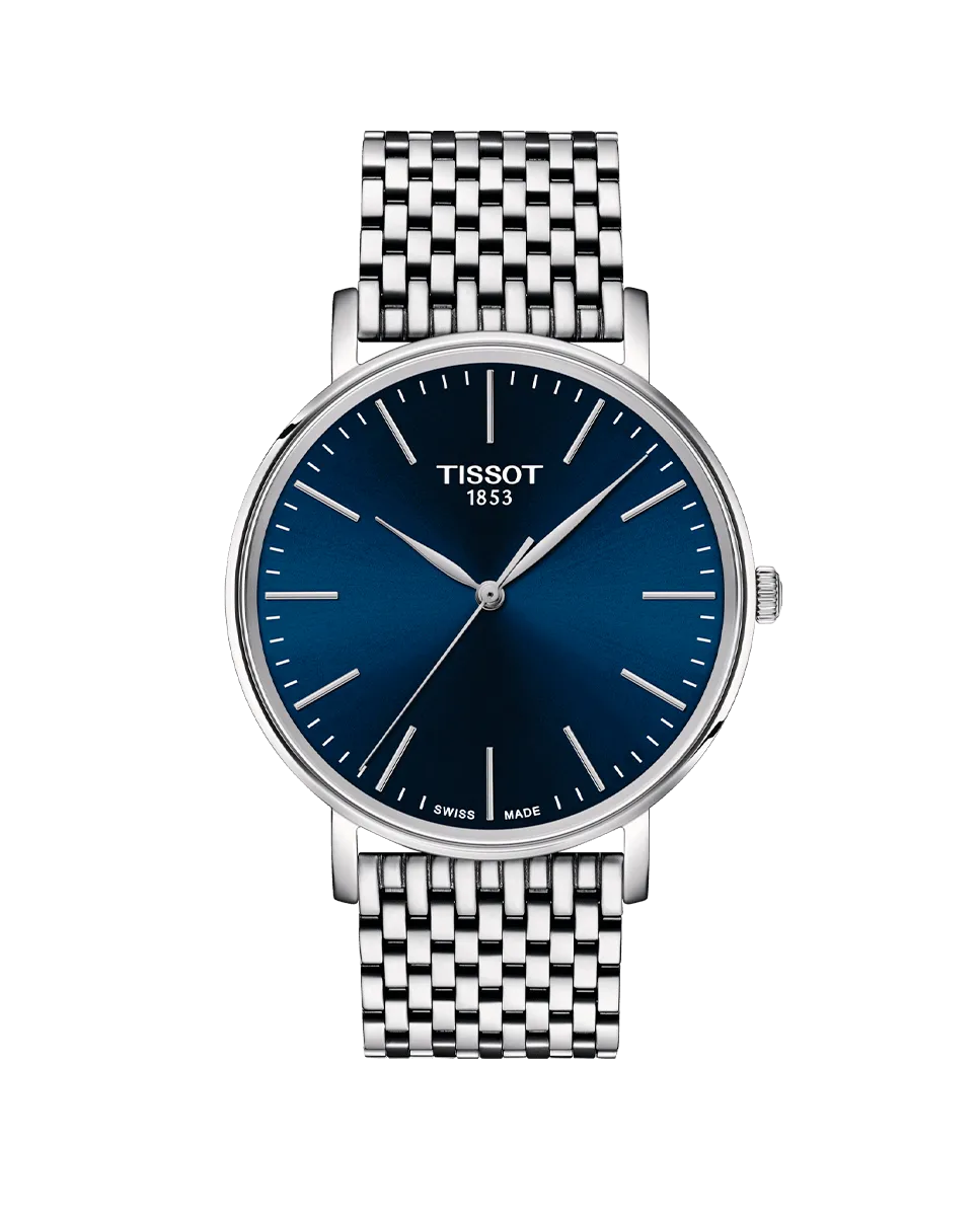 

Мужские часы коллекции Everytime в корпусе из стали Tissot, серебряный