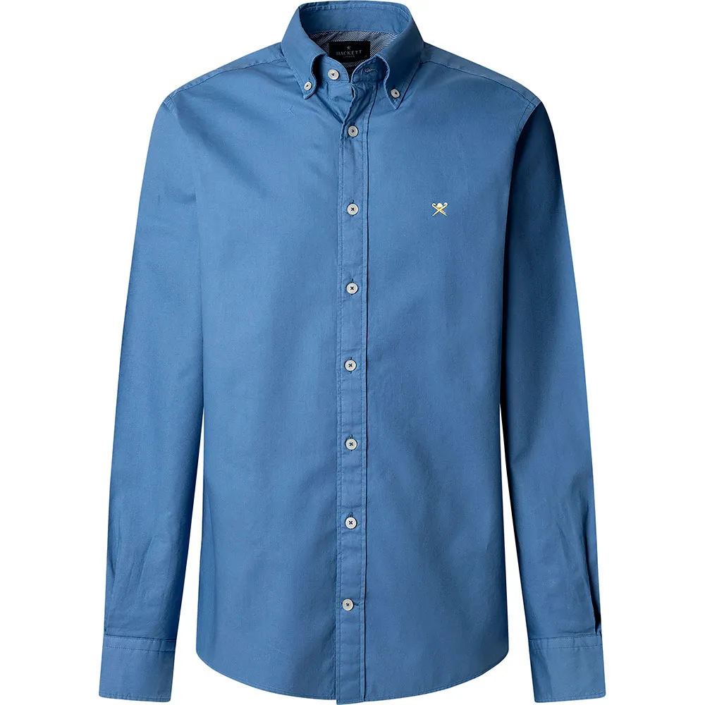 

Рубашка Hackett Ess Gmd Oxford, синий