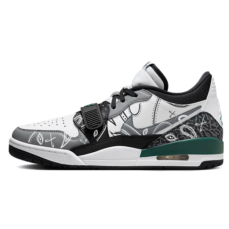 

Баскетбольные кроссовки Legacy 312 Vintage Men Low-Top Black/White Jordan, Белый, Баскетбольные кроссовки Legacy 312 Vintage Men Low-Top Black/White Jordan