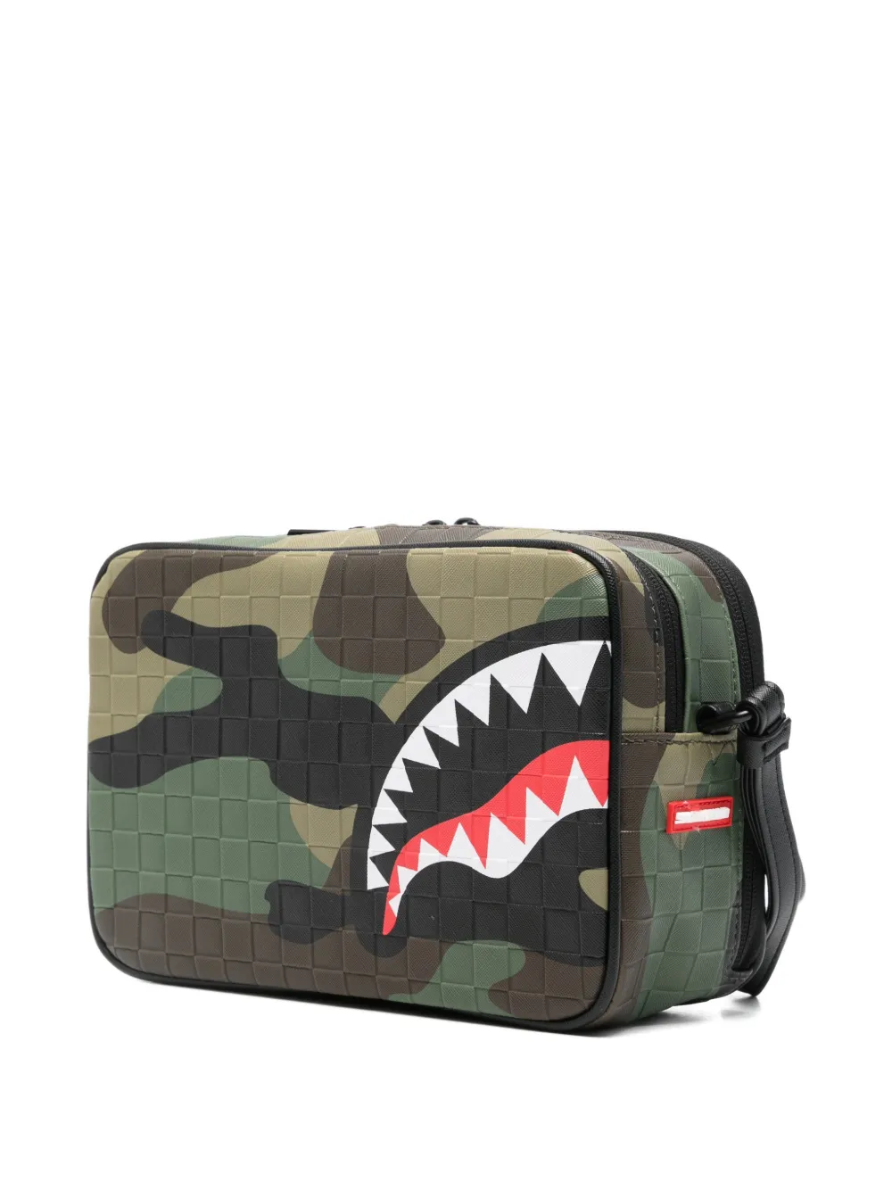 Косметичка с камуфляжным узором Sprayground Kid, зеленый — фото 2