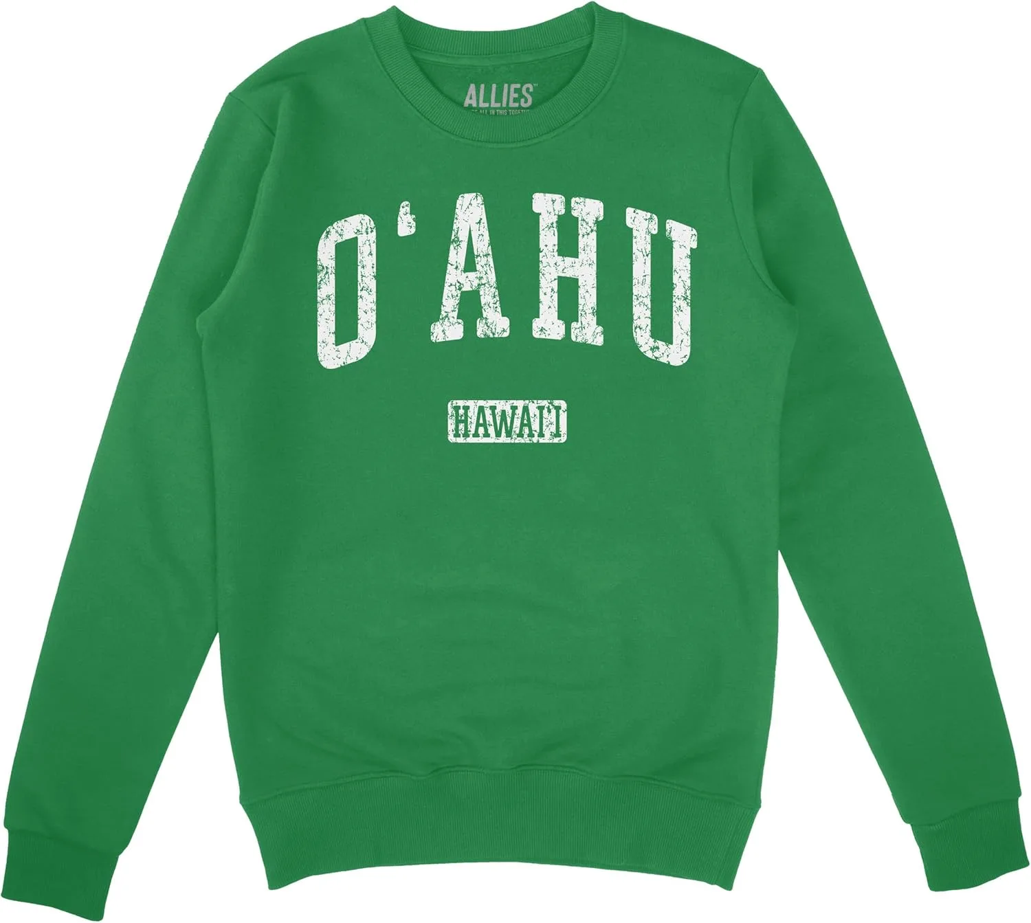 

Свитшот Allies Oahu Hawaii в винтажном стиле