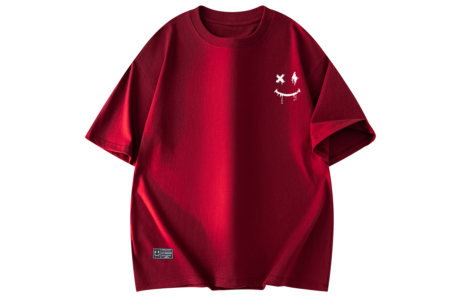 

Футболка унисекс LA'T.WEEKEND, Burgundy (260G Heavyweight 100% Cotton Twin Yarn)