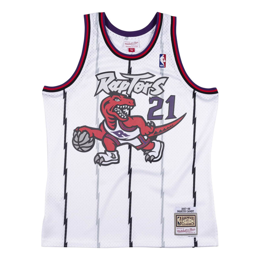 

Джерси Mitchell & Ness Swingman Jersey Toronto Raptors 1997-98 Marcus Camby 'White', белый