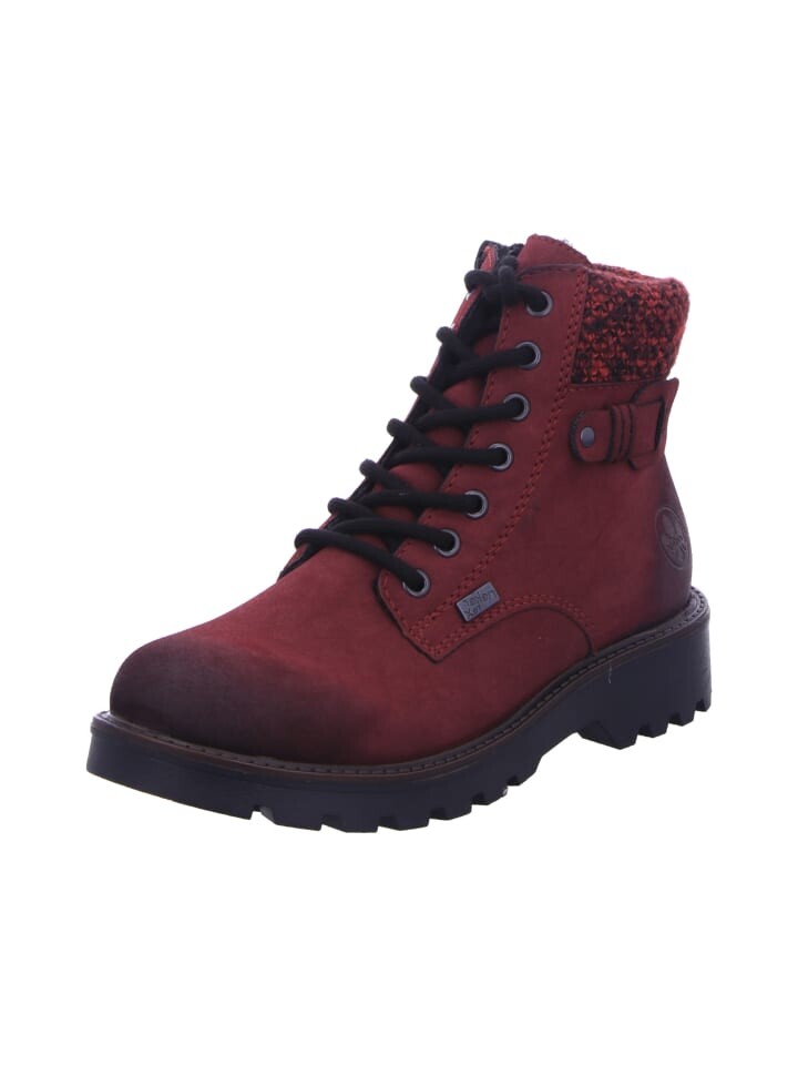 Ботильоны rieker Schnürstiefeletten, цвет bordeaux/muschel