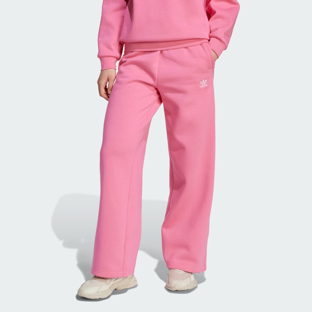 

Спортивные брюки Adidas Wide Leg Pants, цвет Pink Fusion/White