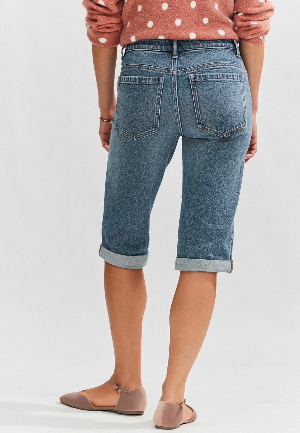 Джинсовые шорты KNEE LENGTH BERMUDA Next, синий — фото 2