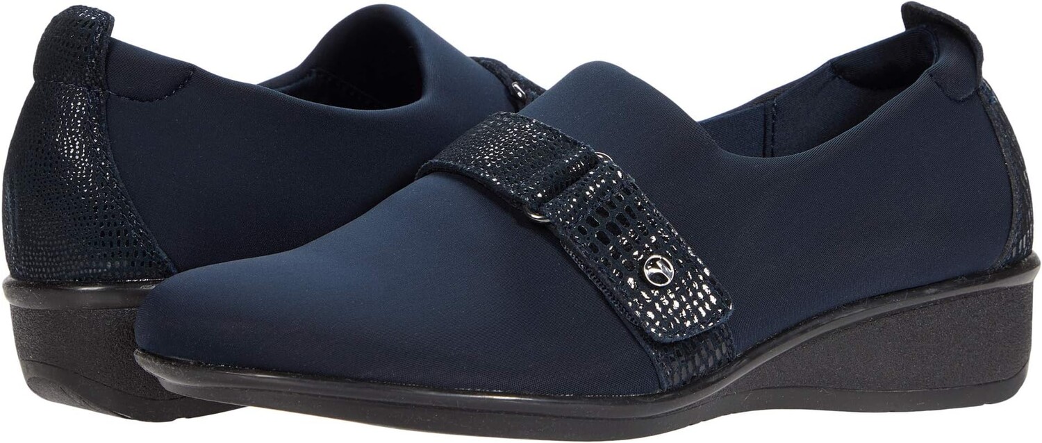 Лоферы Revere Genoa Stretch, темно-синий