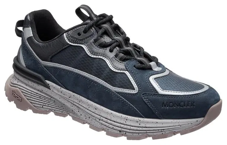 Кроссовки повседневные Lite Runner Moncler Original Shoe Box Not Included светло-синий — фото 4