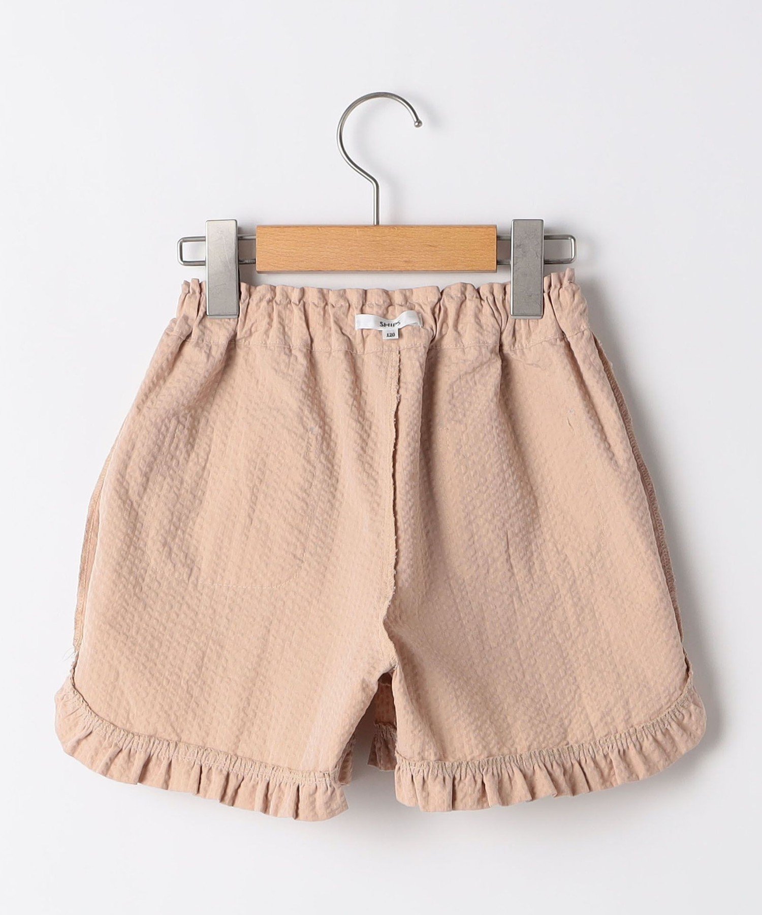Детские шорты SHIPS: 140-150 см / <Влагоотводящие> с оборками SHIPS KIDS, Pink Beige — фото 4