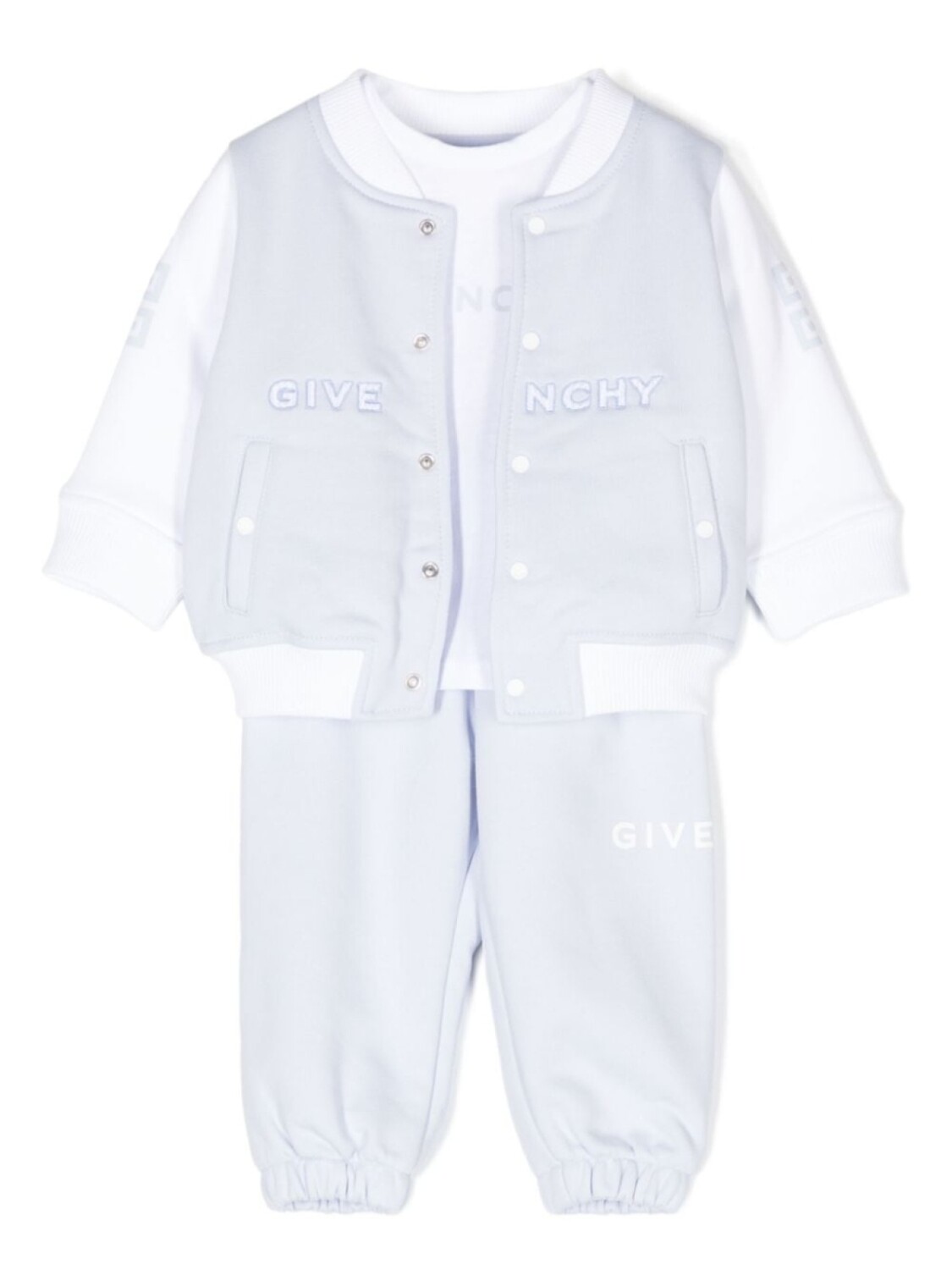 

Givenchy Kids спортивный костюм с мотивом 4G, синий