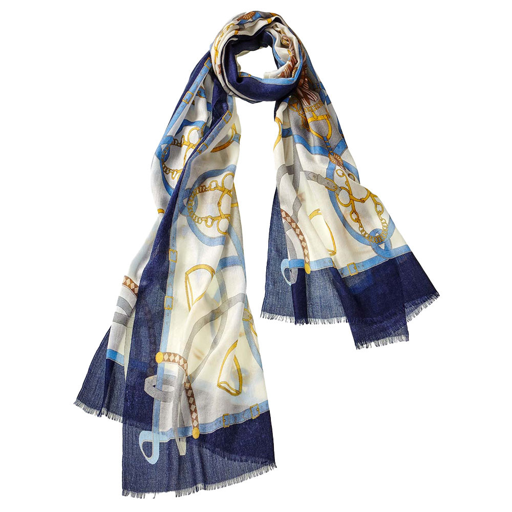 

Альпийский кашемировый шарф Верона, White Cap