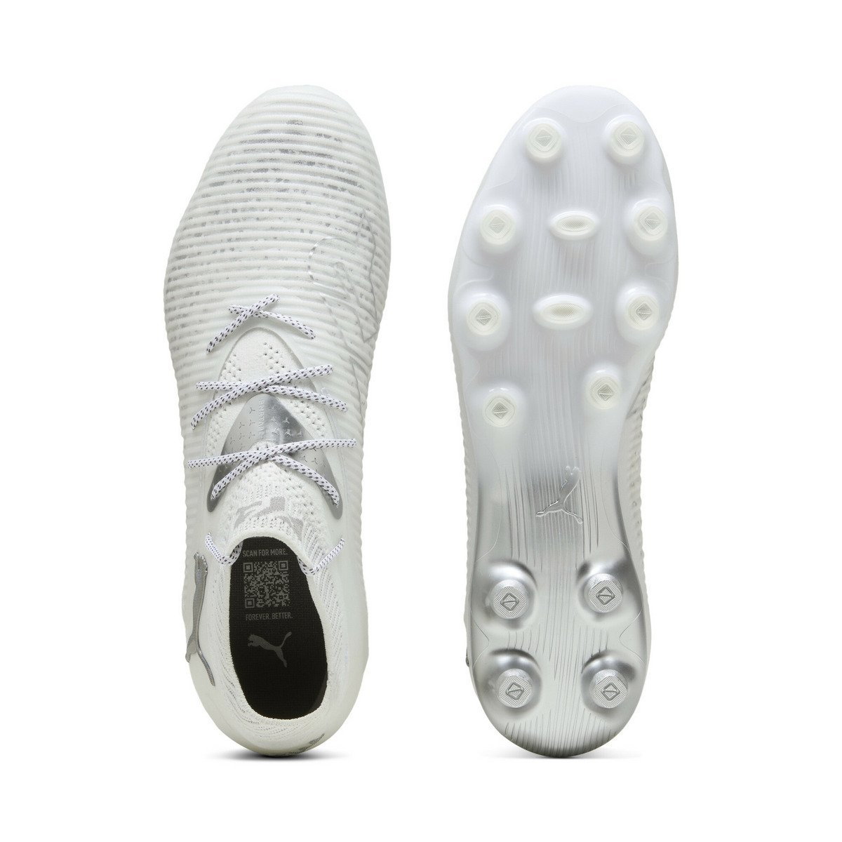 Мужские футбольные бутсы Future 8 Ultimate HG PUMA, PUMA White-Matt — фото 4