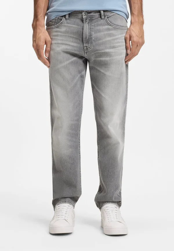 Прямые джинсы из штата мэн Boss, Dark Grey