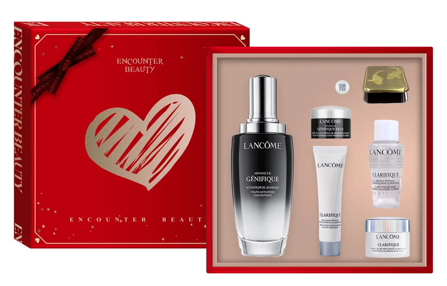Набор косметики Lancôme Génifique Ultimate включает омолаживающую сыворотку 100 мл, 5 предметов — фото 3